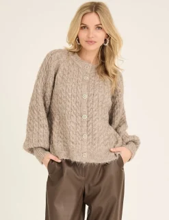 a-view Kabba Knit Cardigan - Brun brown New