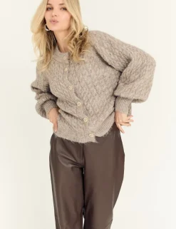 a-view Kabba Knit Cardigan - Brun brown New