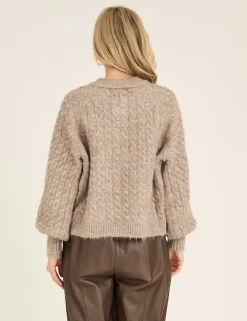 a-view Kabba Knit Cardigan - Brun brown New