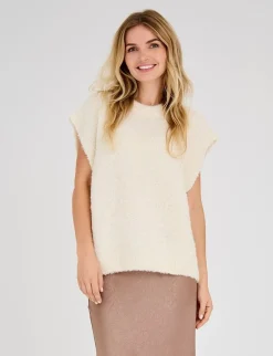 a-view Patrisia New Knit Vest - sugar Discount