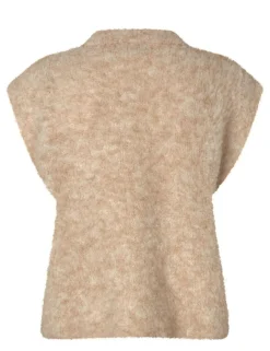 a-view Patrisia New Knit Vest - Brun brown New