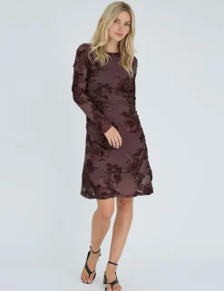 a-view Romy Short Kjole - Brun brown Discount