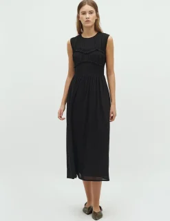 dahrling D'ahrling Cyrna S Voile Kjole - Sort black Outlet