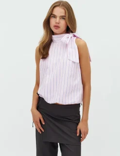 dahrling D'ahrling Deda Stripe Top - pink Best