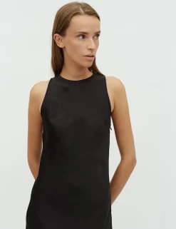 dahrling D'ahrling Melinie Heavy Satin Kjole - Sort black