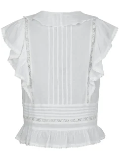 dahrling D'ahrling Petali S Voile Top - Hvid white Sale