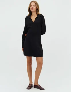 dahrling D'ahrling Selia Strik Kjole - Sort black Sale