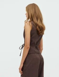 dahrling D'ahrling Tamara Melange Vest - Brun brown Online