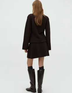 dahrling D'ahrling Tixie Knit Cardigan - Mørkebrun Dark Brown Hot