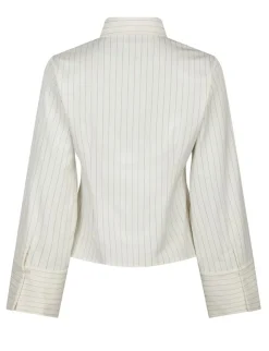 dahrling D'ahrling Tosa Pinstripe Skjorte - Hvid white Outlet