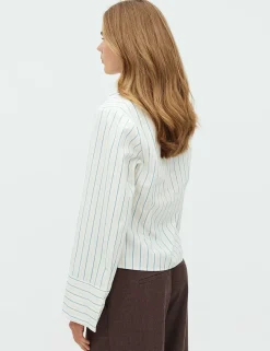 dahrling D'ahrling Tosa Stripe Skjorte - Gul yellow Clearance