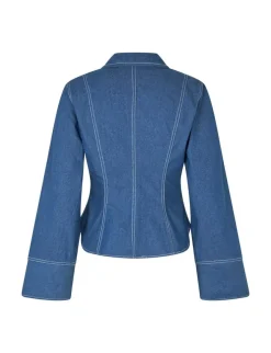 frakment Annalia-F Maxim Skjortebluse - Blå blue