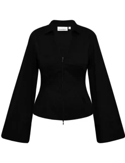 frakment Annalia-F Skjorte - Sort black Outlet