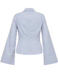 frakment Annalia-F Skjorte - Blå blue Discount