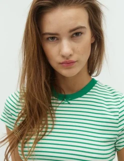 frakment Consuela-F Duell T-shirt - Grøn green Discount