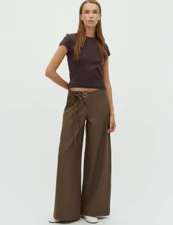 frakment Consuela-F T-shirt - Mørkebrun Dark Brown