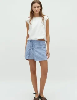 frakment Ellana-F Nederdel - Stribet striped Hot