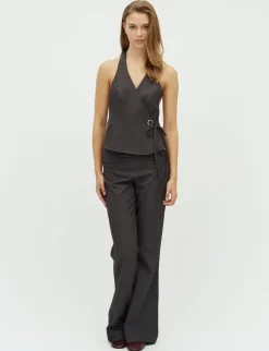 frakment Estha-F Bukser - Grå grey Sale