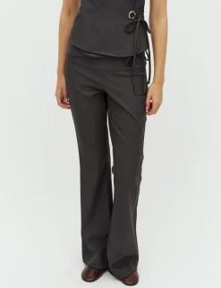 frakment Estha-F Bukser - Grå grey Sale