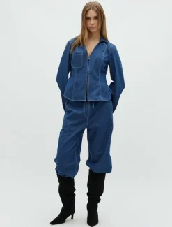 frakment Ismera-F Maxim Bukser - Blå blue Sale