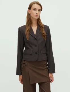 frakment Julenia-F Blazer - Grå grey