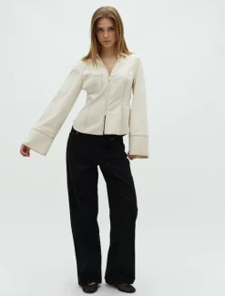 frakment Lorcan-F Jeans - Sort black Discount