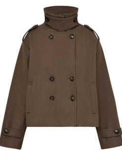 frakment Madian-F Jakke - Brun brown Sale