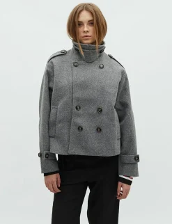 frakment Madian-F Jakke - Grå grey Hot