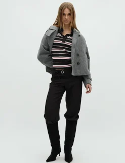 frakment Madian-F Jakke - Grå grey Hot