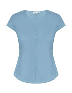 frakment Maulia-F Top - Lyseblå light blue Hot