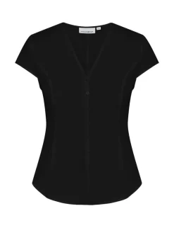 frakment Maulia-F Top - Sort black Hot