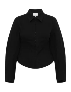 frakment Midera-F Skjortejakke - Sort black