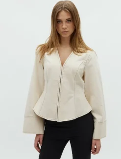 frakment Miniea-F Skjorte - creme