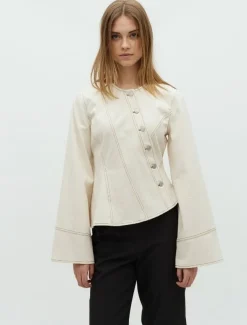 frakment Randi-F Skjorte - Sand beige Hot