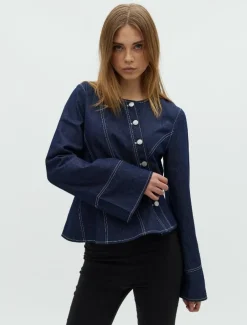 frakment Randi-F Skjorte - denim New