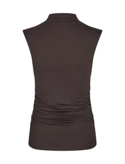frakment Solei-F Top - Mørkebrun Dark Brown New