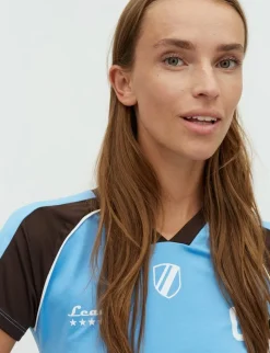 frakment Star Leauge-F T-shirt - Lyseblå light blue Online