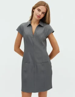 frakment Ullrika-F Kjole - Grå grey Outlet