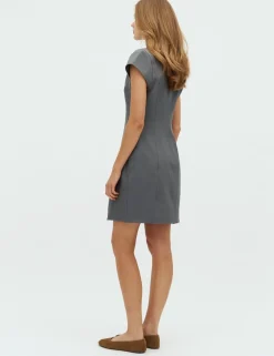 frakment Ullrika-F Kjole - Grå grey Outlet