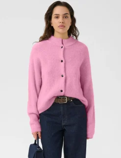 gestuz AlphaGZ Short Cardigan - pink Best