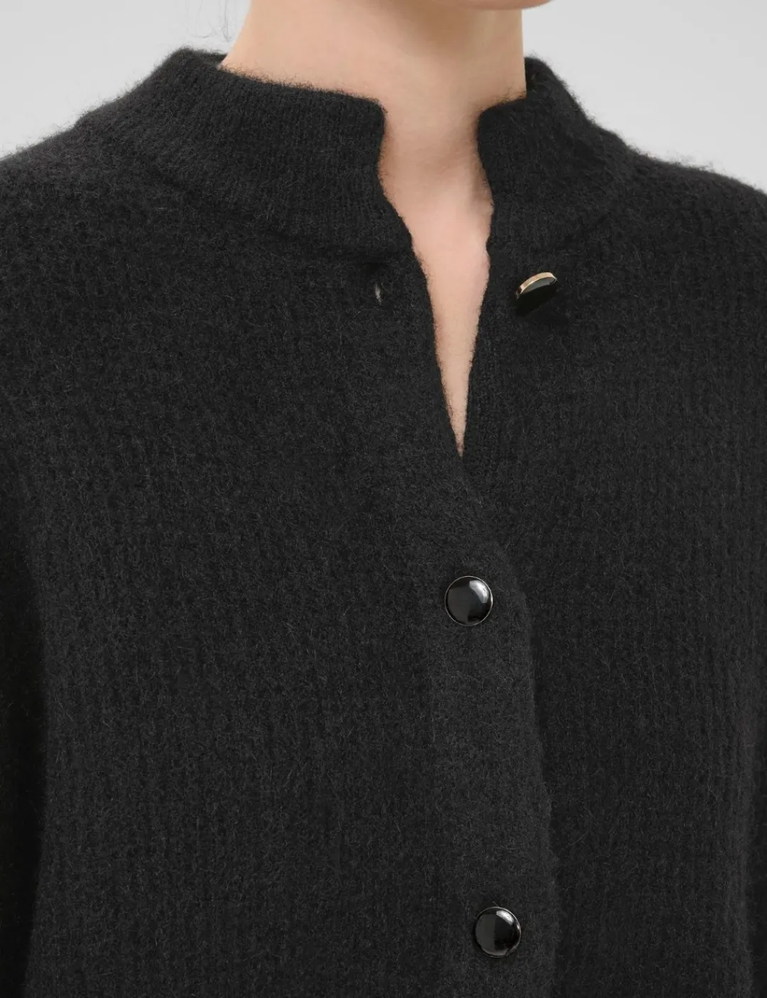 gestuz AlphaGZ Short Cardigan - Sort black Online