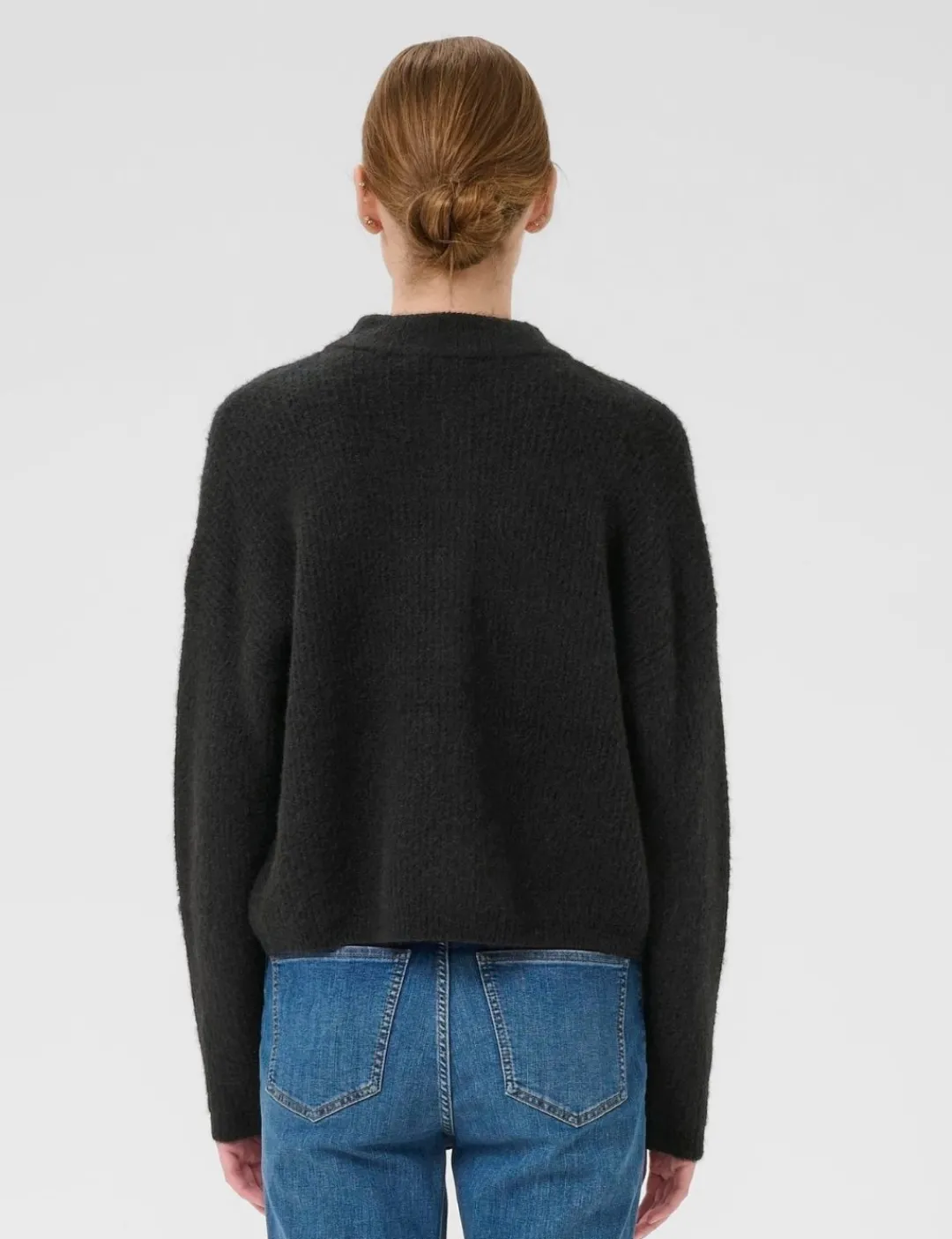 gestuz AlphaGZ Short Cardigan - Sort black Online