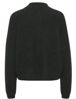 gestuz AlphaGZ Short Cardigan - Sort black Online