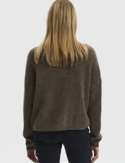 gestuz AlphaGZ Short Cardigan - Brun brown Online