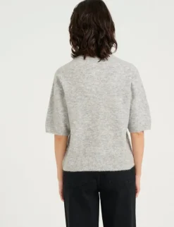 gestuz AlphaGZ SS Strik - Grå grey Hot