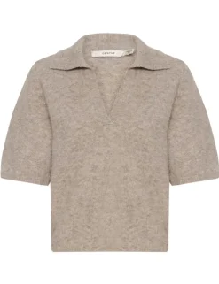 gestuz GZalpha SS Polo Pullover - Sand beige Best