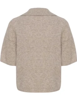 gestuz GZalpha SS Polo Pullover - Sand beige Best