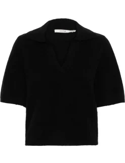 gestuz GZalpha SS Polo Pullover - Sort black