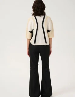 gestuz GZalpha Strikcardigan - ivory Hot