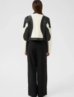 gestuz GZbirka Læderjakke - Sort black Outlet